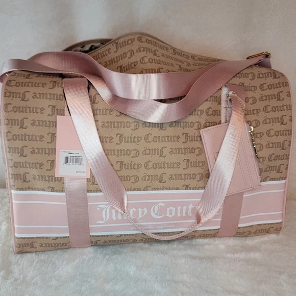 Juicy Couture French Latte Billboard Duffle - Picture 9 of 9
